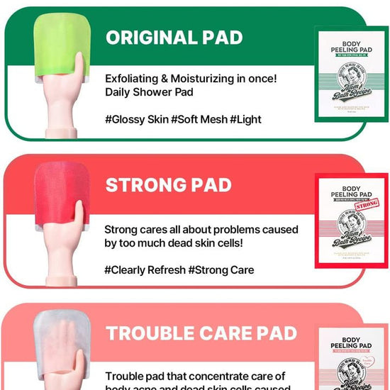 Mom’s Bath Recipe Body Peeling Pad - Original 25ml وسادة تقشير الجسم من مامز باث - أصلية - Princess Cosmetics Qatar