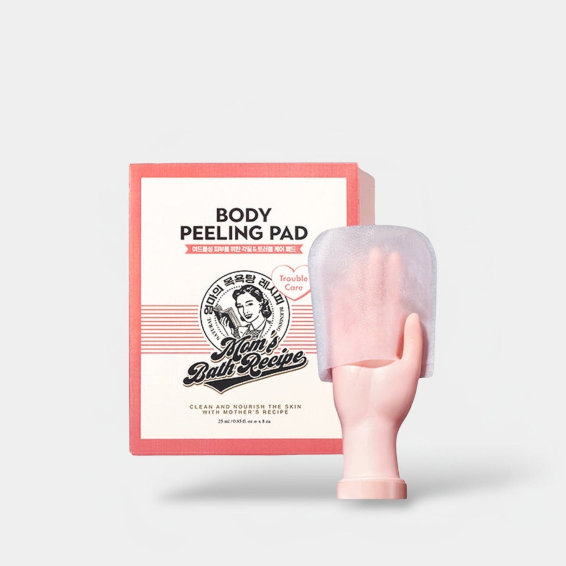 Mom's Bath Recipe Body Peeling Pad Trouble Care 25ml       Princess Cosmetics Qatar