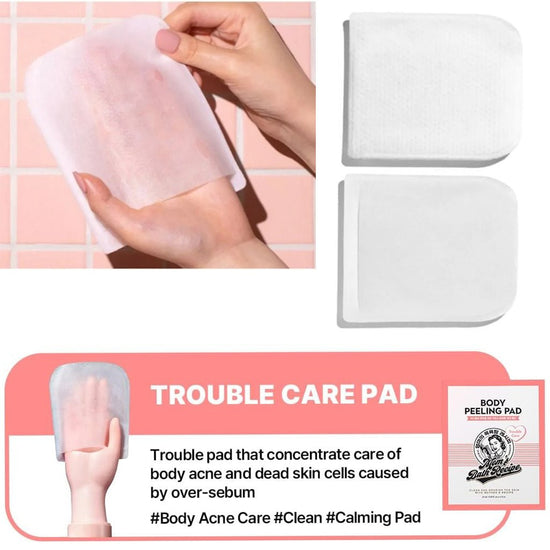 Mom’s Bath Recipe Body Peeling Pad Trouble Care 25ml وصفة حمام الأم لتقشير الجسم والعناية بالمشاكل - Princess Cosmetics Qatar