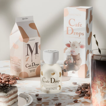 Mykonos Cafe Drops 50ml مايكونوس كافيه دروبس - Princess Cosmetics Qatar