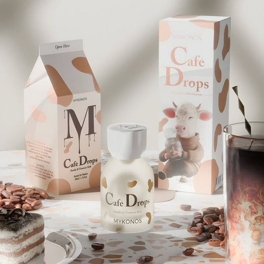 Mykonos Cafe Drops 50ml مايكونوس كافيه دروبس - Princess Cosmetics Qatar