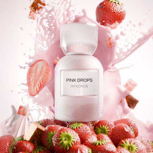 Mykonos Pink Drops 50ml ميكونوس بينك دروبس - Princess Cosmetics Qatar