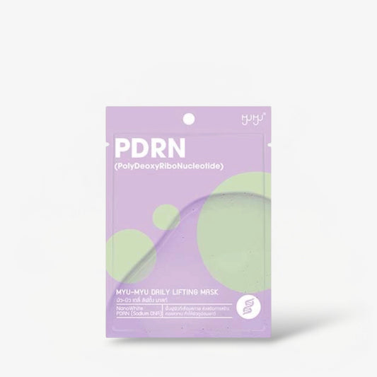 Myu-Myu PDRN Daily Lifting Mask (1 Sheet) قناع الشد اليومي من ميو-ميو بي دي آر إن - Princess Cosmetics Qatar