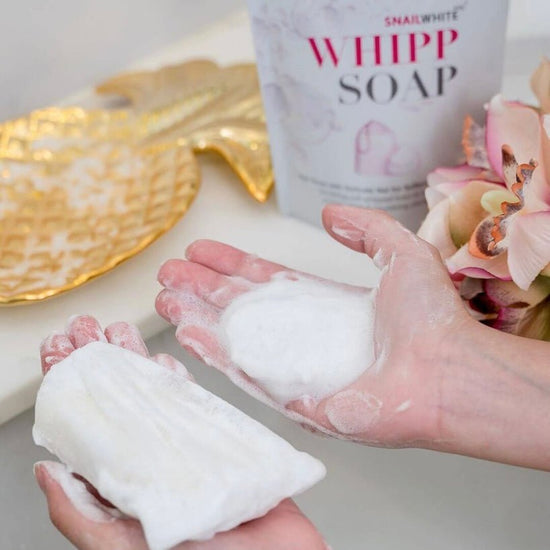 Namu Life Snail White Whipp Soap 100g صابون نامو لايف الحلزون الأبيض - Princess Cosmetics Qatar