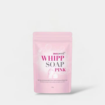 Namu Life Snail White Whipp Soap Pink 80g نامي لايف سنيل وايت ويب صابون وردي - Princess Cosmetics Qatar