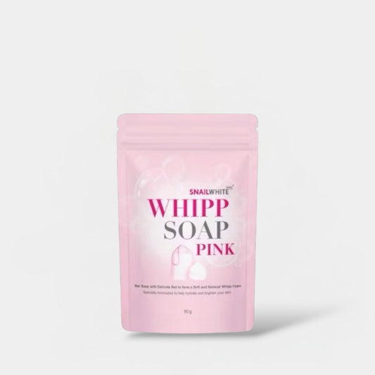 Namu Life Snail White Whipp Soap Pink 80g نامي لايف سنيل وايت ويب صابون وردي - Princess Cosmetics Qatar