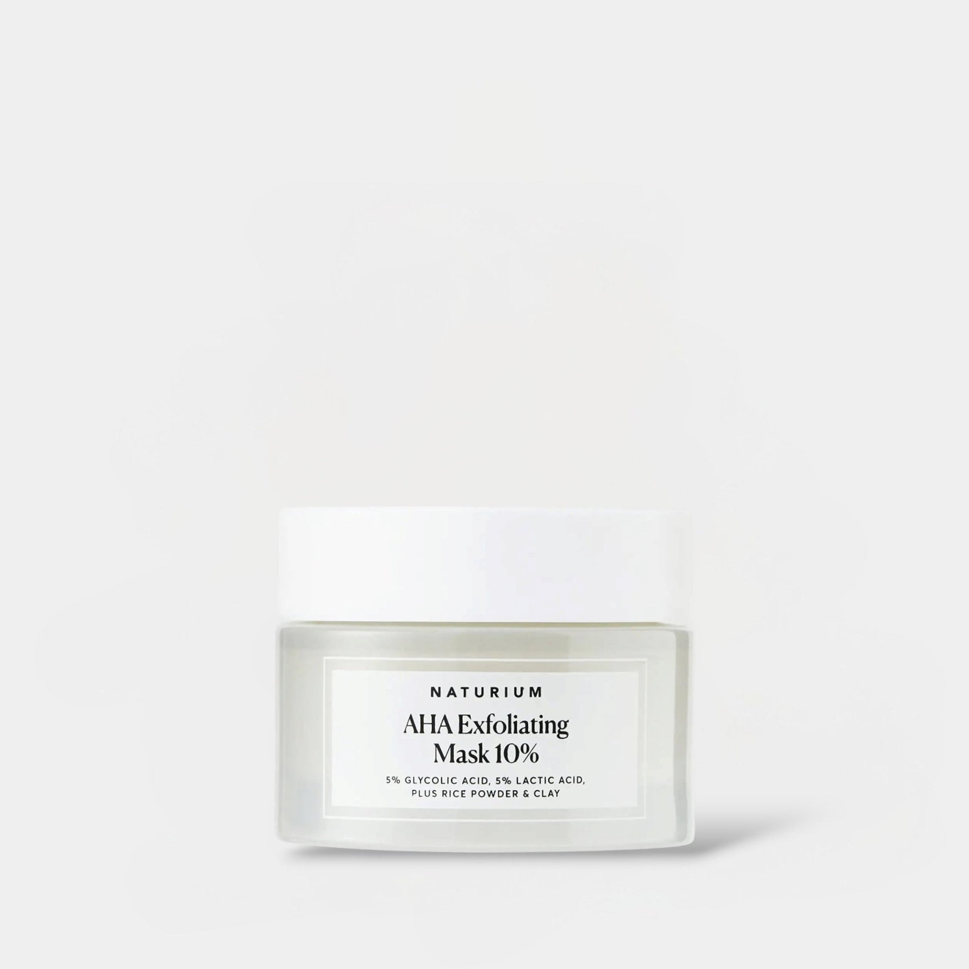 Naturium AHA Exfoliating Mask 10% 50ml قناع ناتوريوم المقشر بحمض ألفا هيدروكسي بتركيز 10% - Princess Cosmetics Qatar