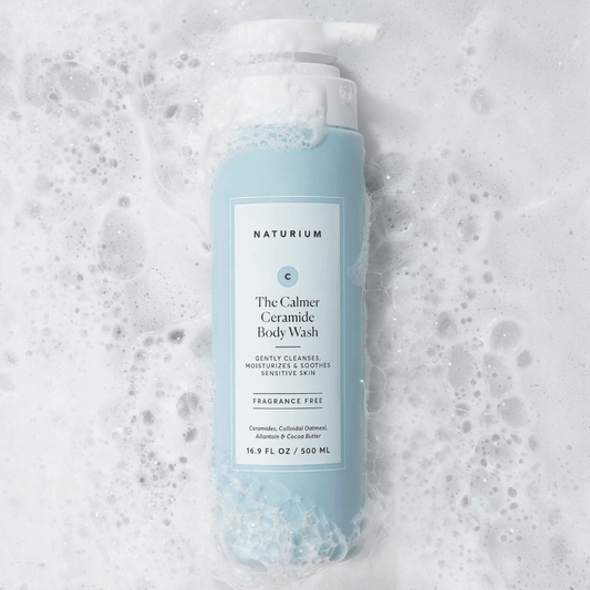 Naturium The Calmer Ceramide Body Wash 500ml غسول الجسم سيراميد ناتوريوم ذا كالمر - Princess Cosmetics Qatar