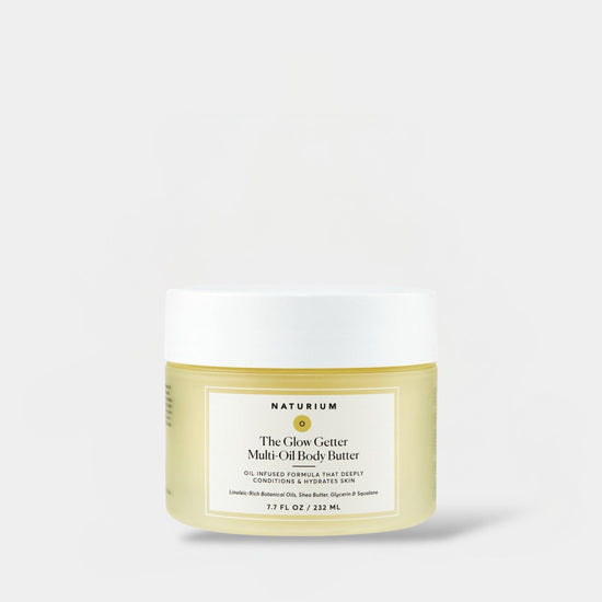 Naturium The Glow Getter Multi - Oil Body Butter 232ml زبدة الجسم متعددة الزيوت من ناتوريوم ذا جلو جيتر - Princess Cosmetics Qatar