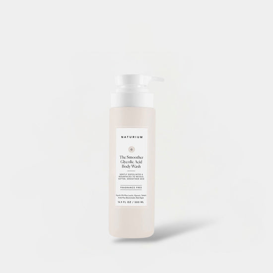 Naturium The Smoother Glycolic Acid Exfoliating Body Wash 500ml ناتوريوم ذا سموذر غسول الجسم المقشّر بحمض الجليكوليك - Princess Cosmetics Qatar