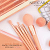 Nee Cara Peach 5-Piece Brush Set مجموعة فرش ني كارا بيتش المكونة من 5 قطع - Princess Cosmetics Qatar