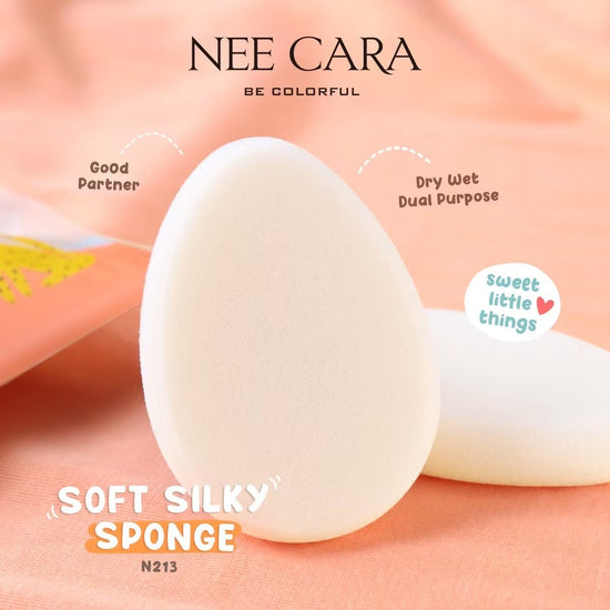 Nee Cara Soft Silky Sponge إسفنجة ني كارا الناعمة الحريرية - Princess Cosmetics Qatar