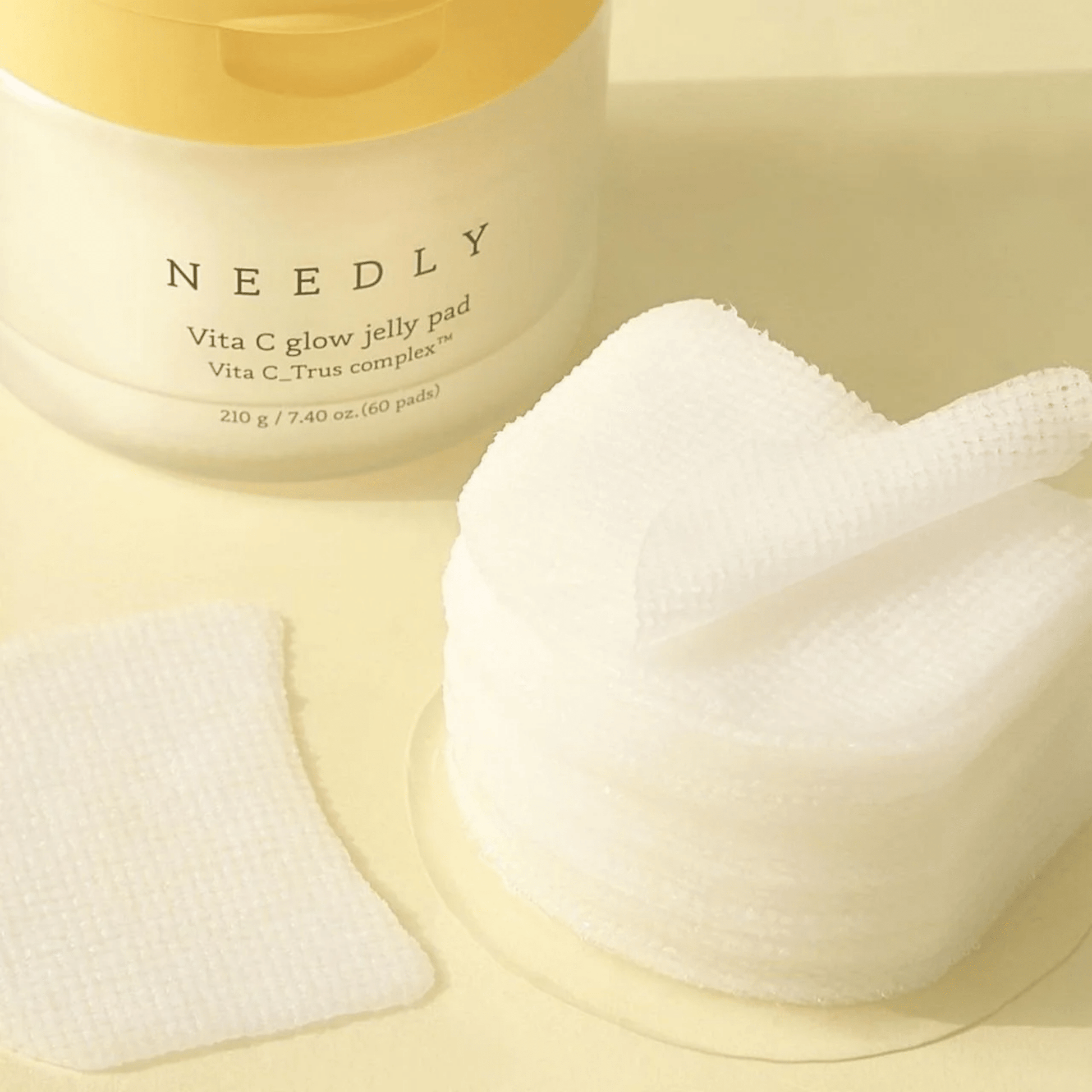 Needly Vita C Glow Jelly Pad (60 Pads). نيدلي فيتا سي جلو جيلي باد - Princess Cosmetics Qatar