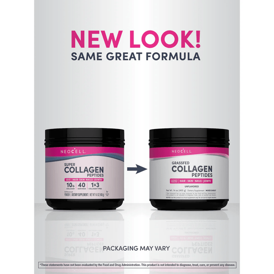 Neocell Grassfed Collagen Peptides 200g ببتيدات الكولاجين العشبية من نيوسيل - Princess Cosmetics Qatar