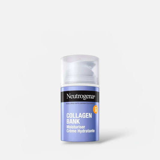 Neutrogena Collagen Bank Moisturizer SPF30 50ml مرطب نيتروجينا كولاجين بانك بعامل حماية من الشمس 30 - Princess Cosmetics Qatar