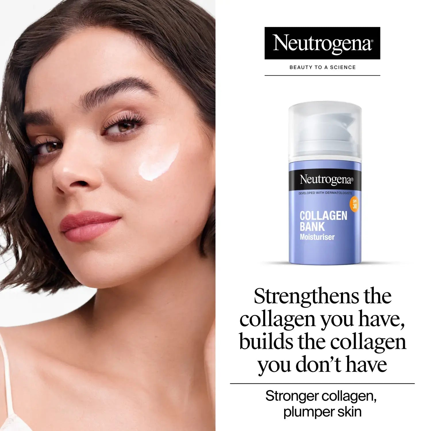 Neutrogena Collagen Bank Moisturizer SPF30 50ml مرطب نيتروجينا كولاجين بانك بعامل حماية من الشمس 30 - Princess Cosmetics Qatar