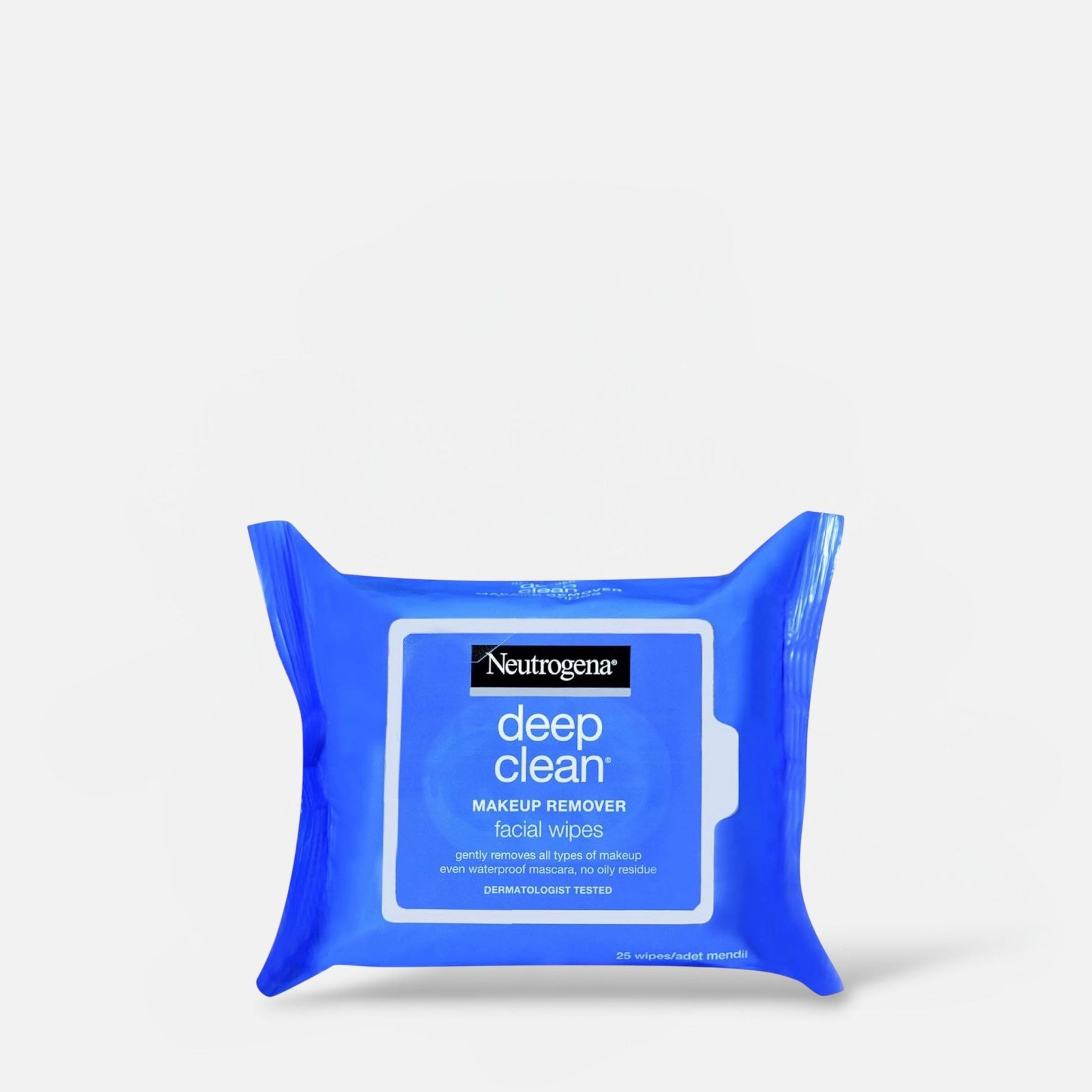 Neutrogena Deep Clean Makeup Remover Facial Wipes (25pc) مناديل نيتروجينا لإزالة المكياج بعمق للوجه - Princess Cosmetics Qatar