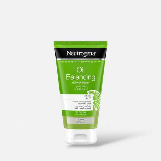 Neutrogena Oil Balancing Daily Exfoliator 150ml مقشر نيتروجينا اليومي الموازن للزيوت - Princess Cosmetics Qatar