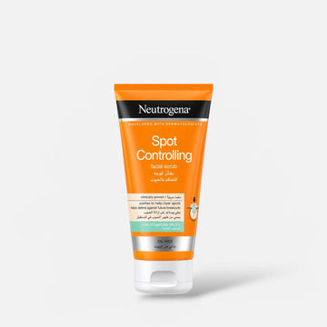 Neutrogena Spot Controlling Facial Scrub 150ml مقشر الوجه نيتروجينا للتحكم في البقع - Princess Cosmetics Qatar