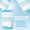 Niacinamide Tawas Premium Whitening Soap. صابون التبييض الفاخر من نياسيناميد تاواس - Princess Cosmetics Qatar