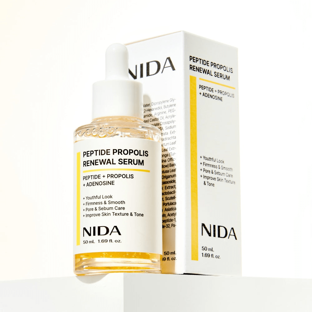 NIDA Peptide Propolis Renewal Serum 50ml سيروم تجديد البشرة من البروبوليس ببتيدات نيدا - Princess Cosmetics Qatar