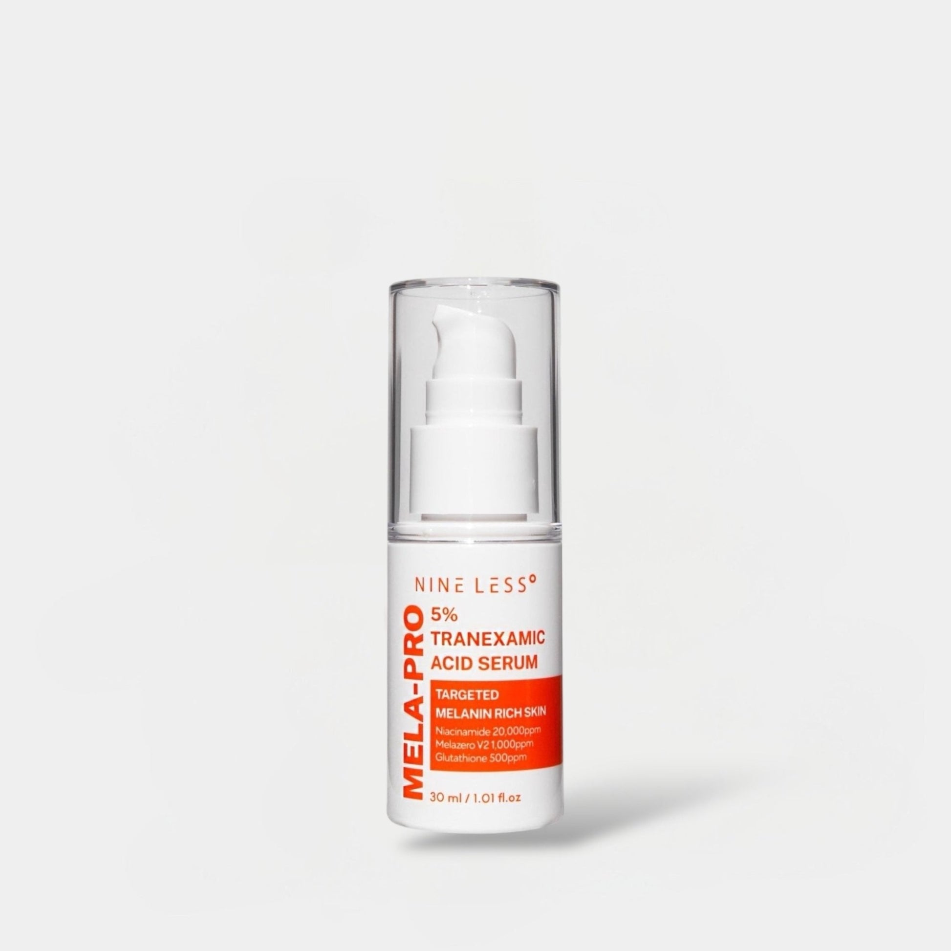 Nineless Mela - Pro 5% Tranexamic Acid Serum 30ml مصل ناينلس ميلا - برو ٥٪ حمض الترانيكساميك - Princess Cosmetics Qatar