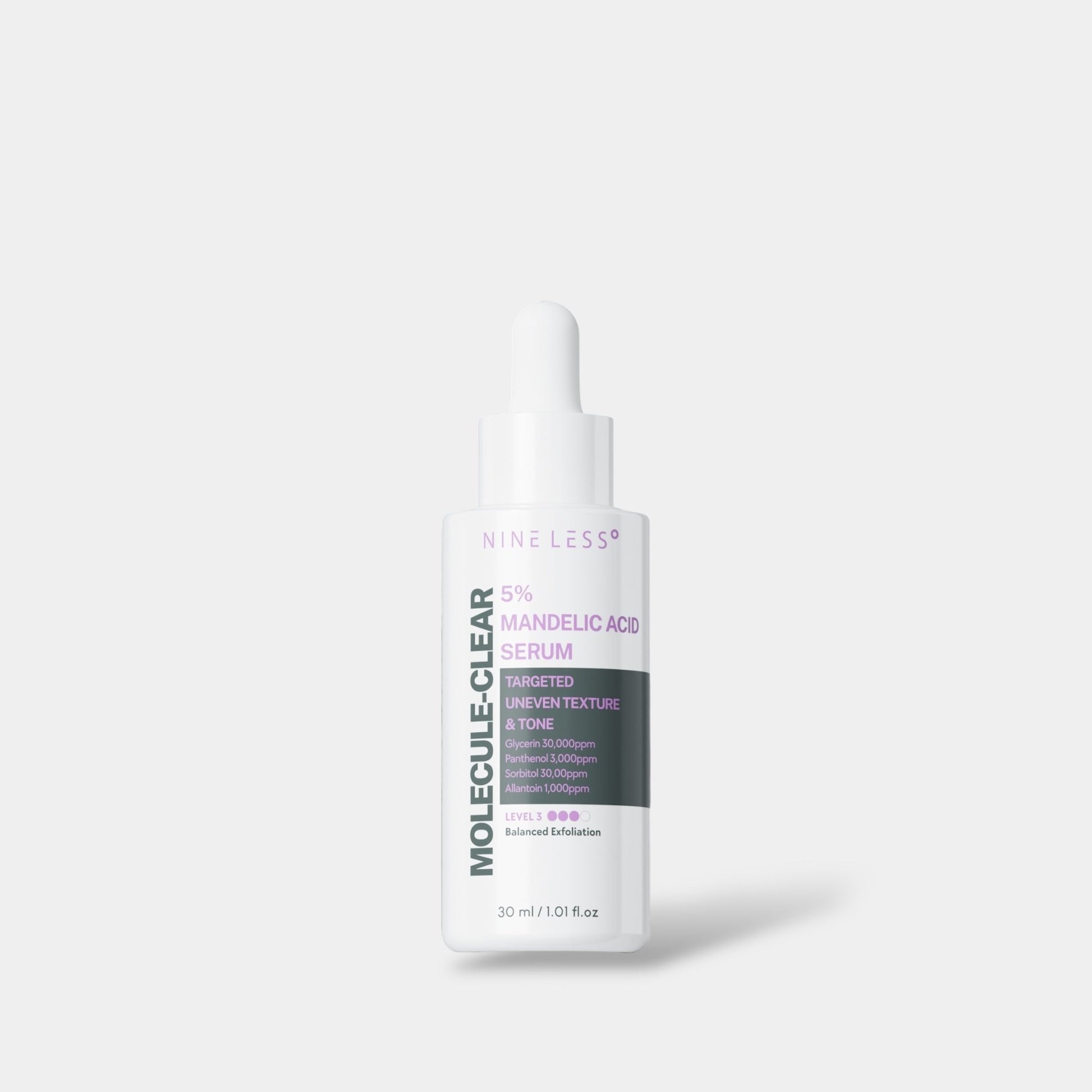 Nineless Molecule - Clear 5% Mandelic Acid Serum 30ml مصل حمض الماندليك ناينلس موليكول - كلير ٥٪ - Princess Cosmetics Qatar
