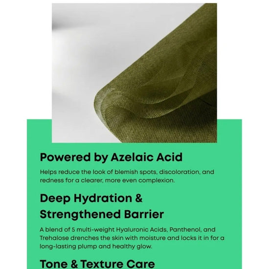 Nineless My Fit Sheet Mask - Azelaic Acid (1 Sheet) قناع الوجه ناينليس ماي فيت - حمض الأزيليك - Princess Cosmetics Qatar