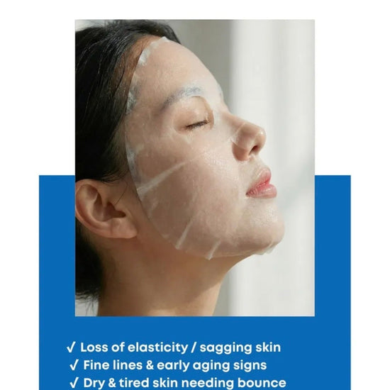Nineless My Fit Sheet Mask - Collagen (1 Sheet) قناع الوجه ناينليس ماي فيت - الكولاجين - Princess Cosmetics Qatar