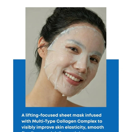 Nineless My Fit Sheet Mask - Collagen (1 Sheet) قناع الوجه ناينليس ماي فيت - الكولاجين - Princess Cosmetics Qatar