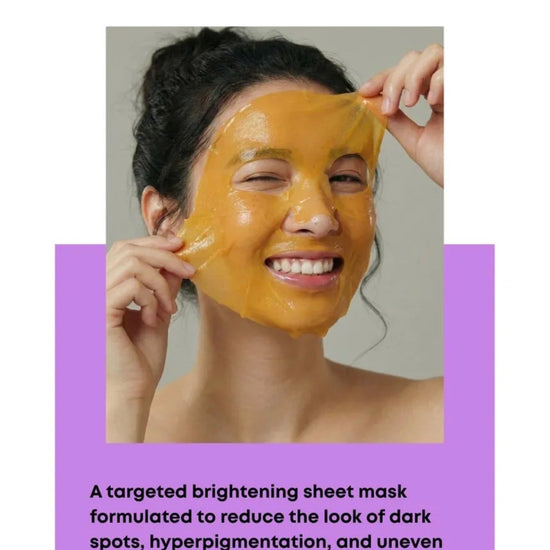 Nineless My Fit Sheet Mask - Kojic Acid (1 Sheet) قناع الوجه ناينليس ماي فيت - حمض الكوجيك - Princess Cosmetics Qatar
