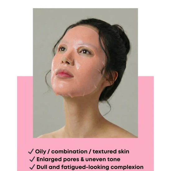 Nineless My Fit Sheet Mask - Niacinamide (1 Sheet) قناع الوجه ناينليس ماي فيت - نياسيناميد - Princess Cosmetics Qatar