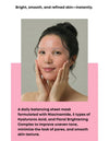 Nineless My Fit Sheet Mask - Niacinamide (1 Sheet) قناع الوجه ناينليس ماي فيت - نياسيناميد - Princess Cosmetics Qatar