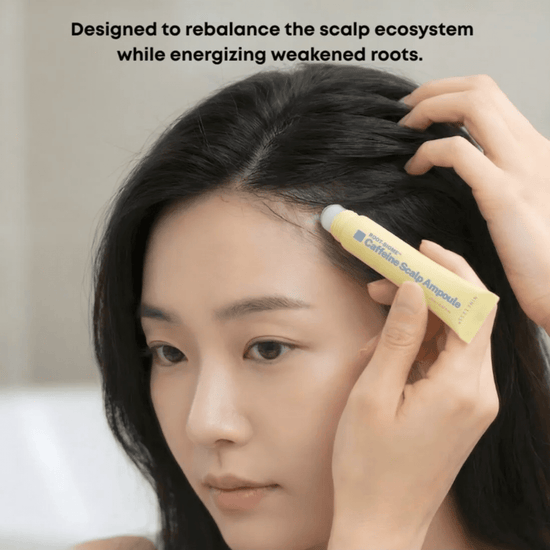 Nineless Root - Biome Caffeine Scalp Ampoule 20ml أمبولات ناينليس روت - بيوم الكافيين لفروة الرأس - Princess Cosmetics Qatar