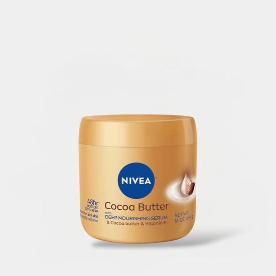 Nivea Cocoa Butter with Deep Nourishing Serum 16oz نيفيا زبدة الكاكاو مع سيروم مغذي عميق - Princess Cosmetics Qatar