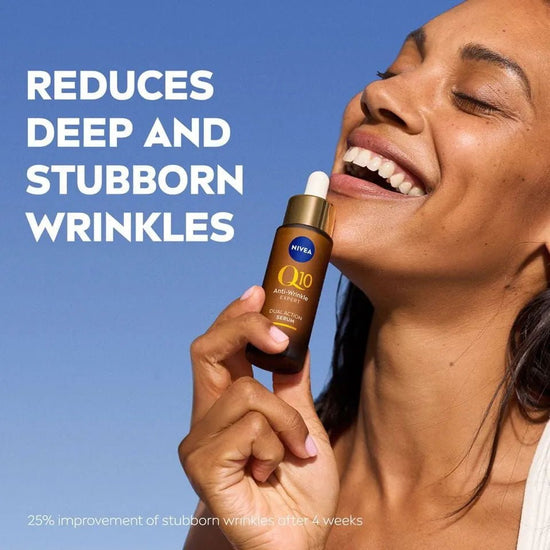 NIVEA Q10 Anti - Winkle Expert Dual Action Serum 30ml سيروم نيفيا كيو 10 المضاد للتجاعيد ذو المفعول المزدوج - Princess Cosmetics Qatar
