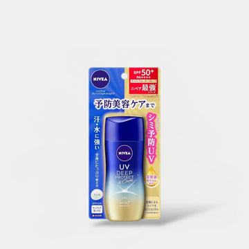 NIVEA UV Deep Protect & Care Gel 80g جل نيفيا للحماية العميقة من الأشعة فوق البنفسجية - Princess Cosmetics Qatar