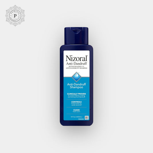 Nizoral Anti - Dandruff Shampoo 400ml. شامبو نيزورال ضد القشرة 400 مل - Princess Cosmetics Qatar