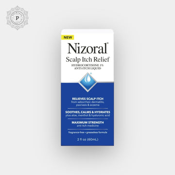 Nizoral Scalp Itch Relief Anti - Itch Liquid 60ml. سائل نيزورال المضاد للحكة لتخفيف حكة فروة الرأس، 60 مل - Princess Cosmetics Qatar