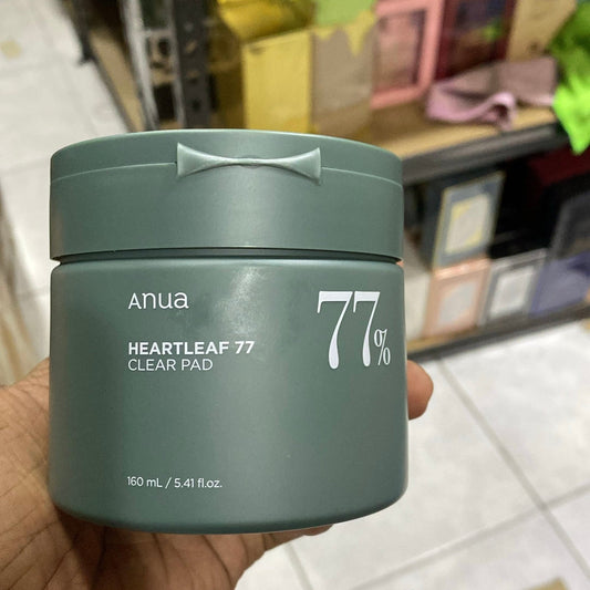 (NO PACKAGING) Anua Heartleaf 77% Toner Pad (70 Pads) أنوا هارت ليف 77٪ وسادة تونر - Princess Cosmetics Qatar