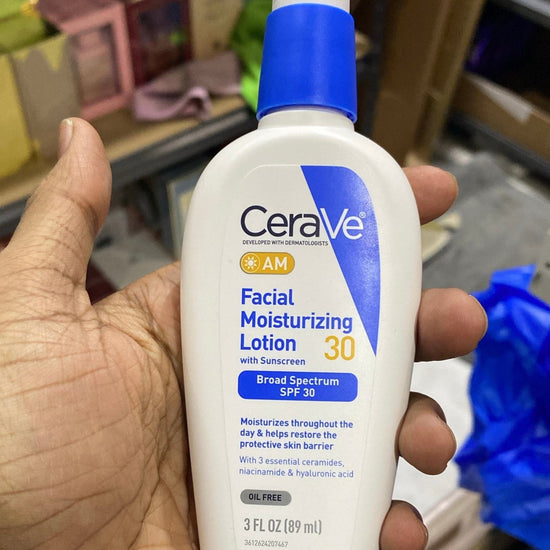 (NO PACKAGING) Cerave AM Facial Moisturizing Lotion 89ml لوشن مرطب للوجه من سيرافي AM - Princess Cosmetics Qatar