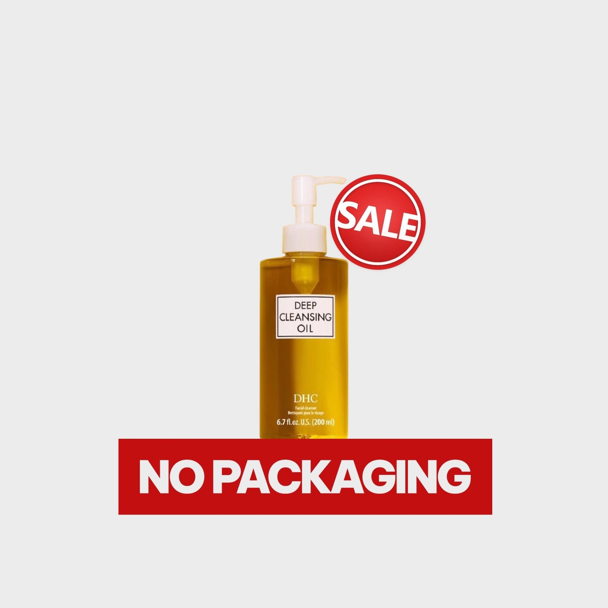 (NO PACKAGING) DHC Deep Cleansing Oil 200ml زيت التنظيف العميق من دي إتش سي - Princess Cosmetics Qatar