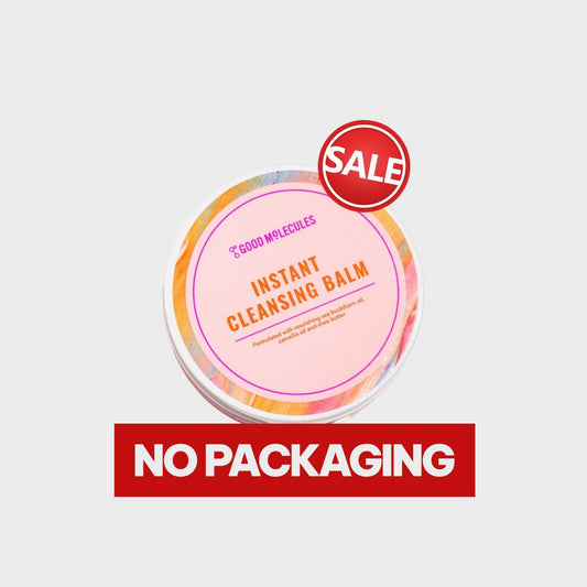 (NO PACKAGING) Good Molecules Instant Cleansing Balm 75g بلسم التنظيف الفوري من جود موليكيولز - Princess Cosmetics Qatar