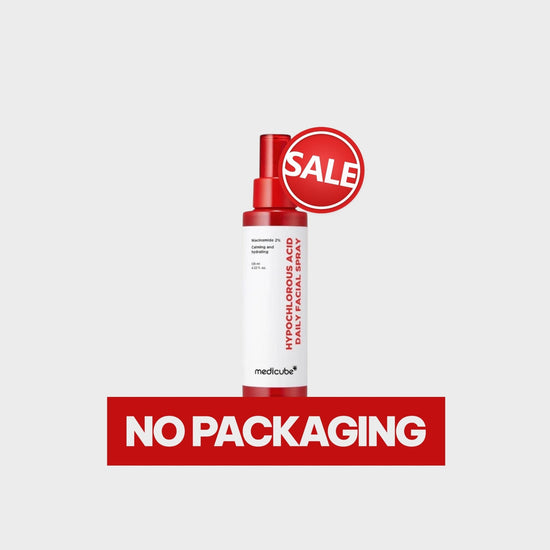 (NO PACKAGING) Medicube Hypochlorous Acid Daily Facial Spray 125ml بخاخ الوجه اليومي بحمض الهيبوكلوروس من ميديكوب - Princess Cosmetics Qatar