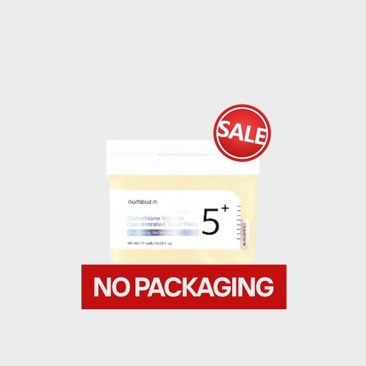 (NO PACKAGING) Numbuzin No.5 Vitamin-Niacinamide Concentrated Pad (70 Pads) ضمادة نومبوزين رقم 5 المركزة بفيتامين النياسيناميد - Princess Cosmetics Qatar
