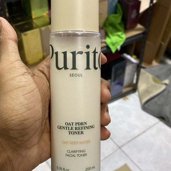 (NO PACKAGING) Purito Oat PDRN Gentle Refining Toner 200ml بوريتو أوت بي دي آر إن تونر مكرر لطيف - Princess Cosmetics Qatar