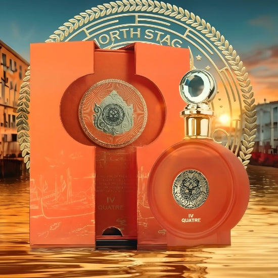 North Stag Expressions 4 Quatre 100ml تعبيرات الأيل الشمالي 4 كواتر - Princess Cosmetics Qatar