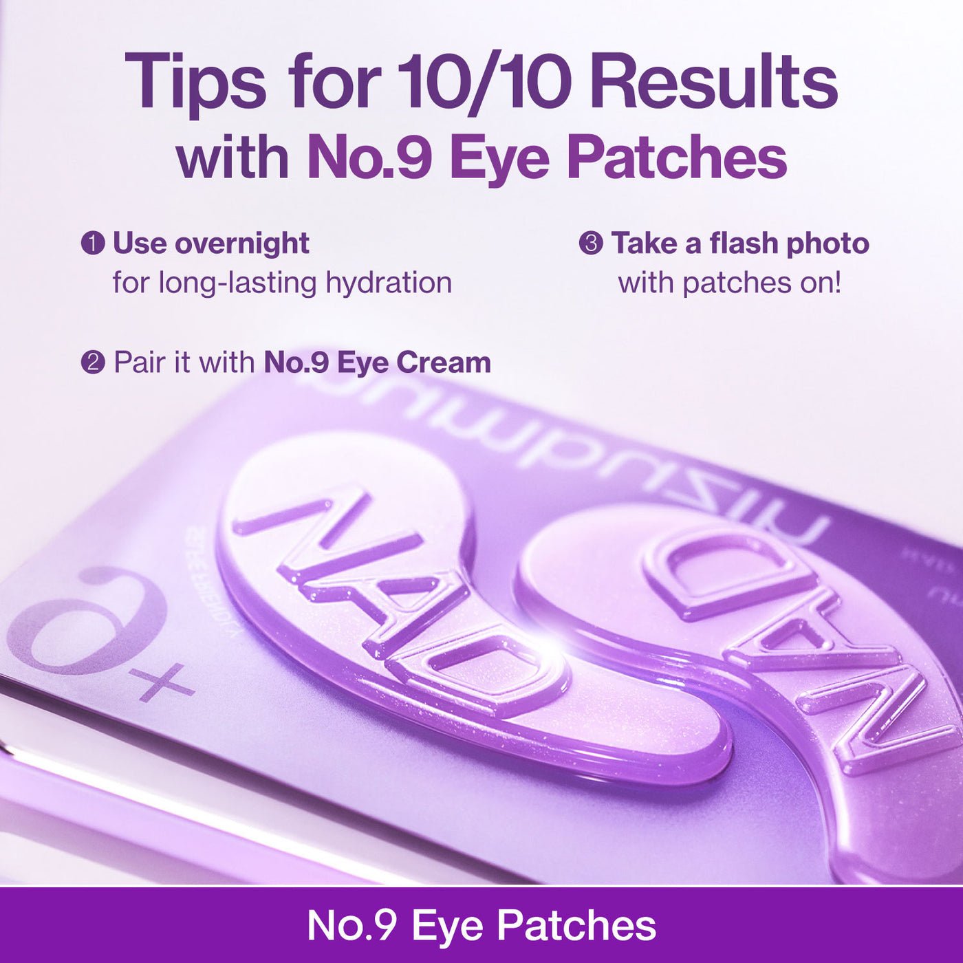 Numbuzin NAD + Collagen Under Eye Patches (5 Patches) رقعة نومبوزين NAD + الكولاجين تحت العين - Princess Cosmetics Qatar