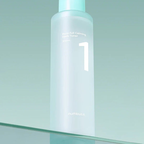 Numbuzin No.1 Pure - full Calming Herb Toner 300ml نومبوزين No.1 تونر أعشاب مهدئ نقي كامل - Princess Cosmetics Qatar