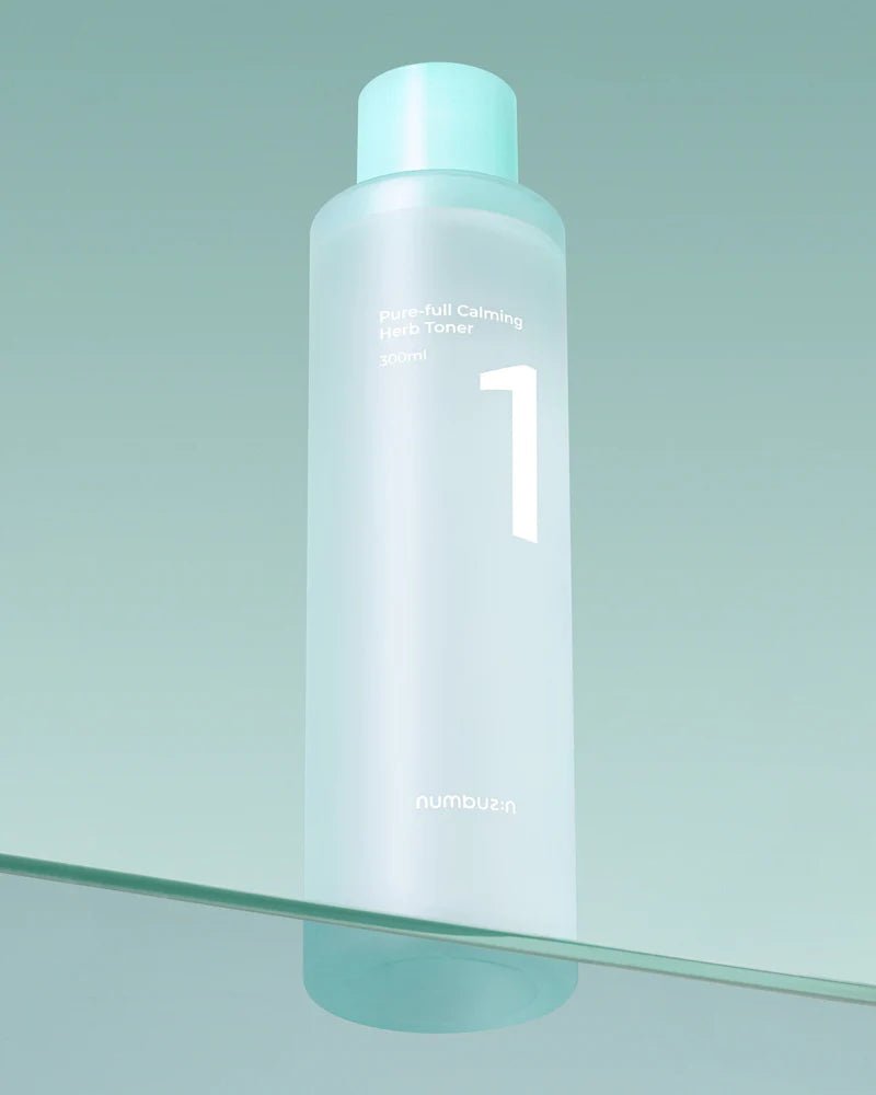 Numbuzin No.1 Pure - full Calming Herb Toner 300ml نومبوزين No.1 تونر أعشاب مهدئ نقي كامل - Princess Cosmetics Qatar